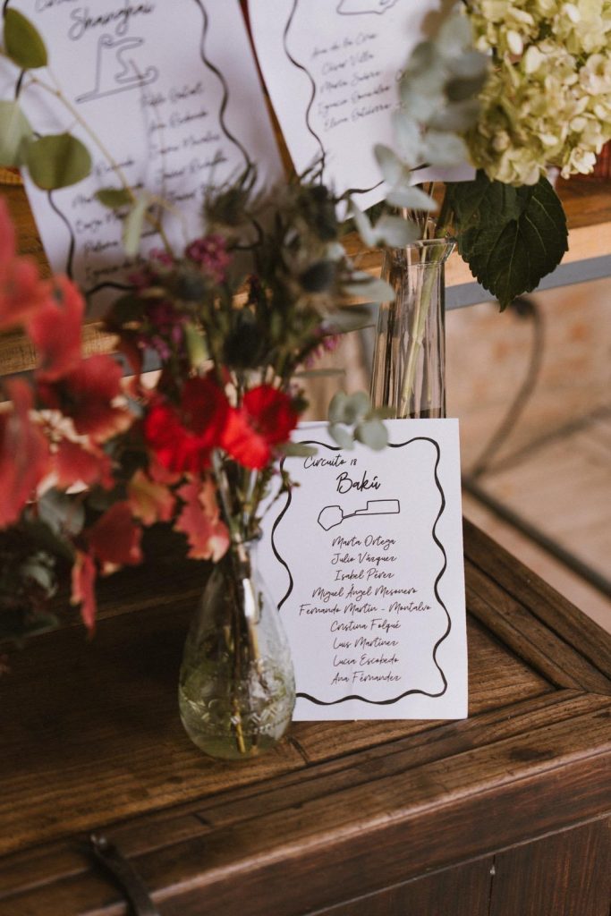la decoración florar para bodas en Ondarreta