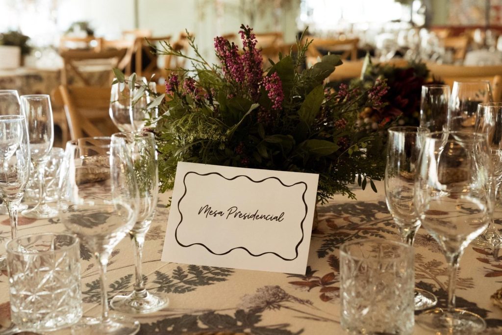 combinación de flores, colores y texturas que funcionan