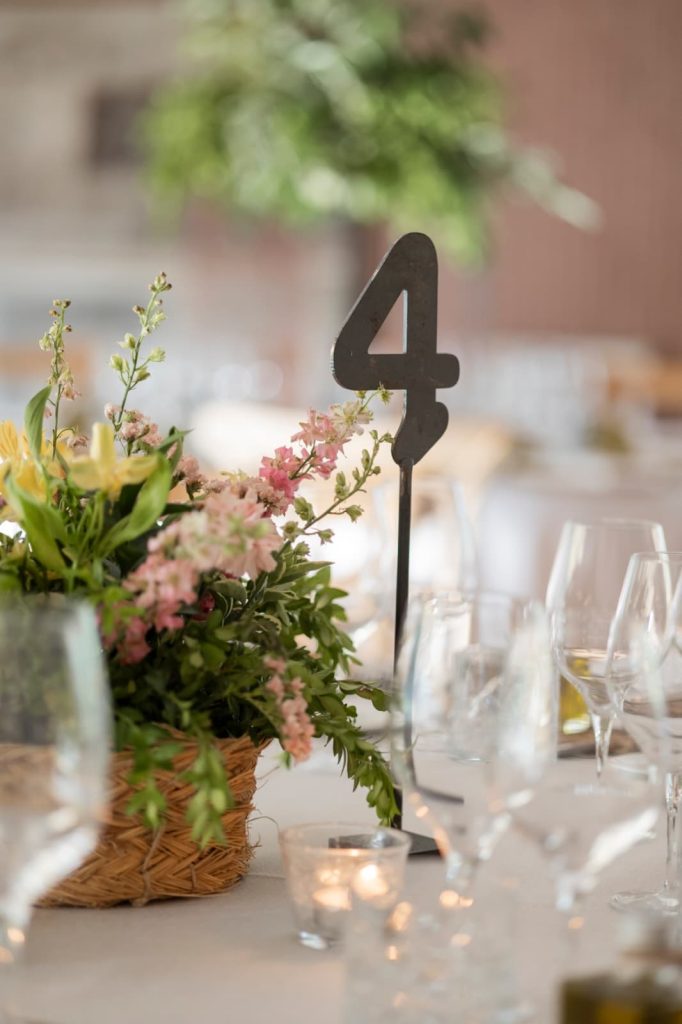 mesas decoradas para bodas en primavera